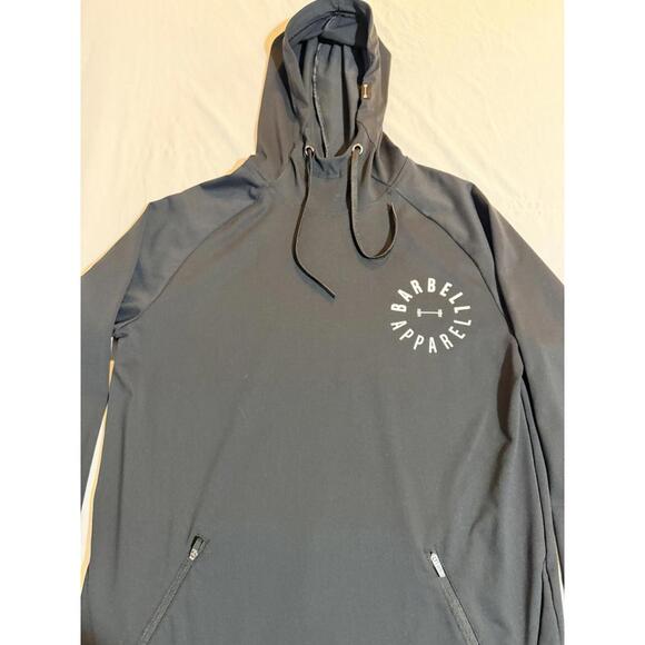 Barebell Apparel Mens Stealth Athletic Performance Hoodie Size Small - Picture 3 of 8